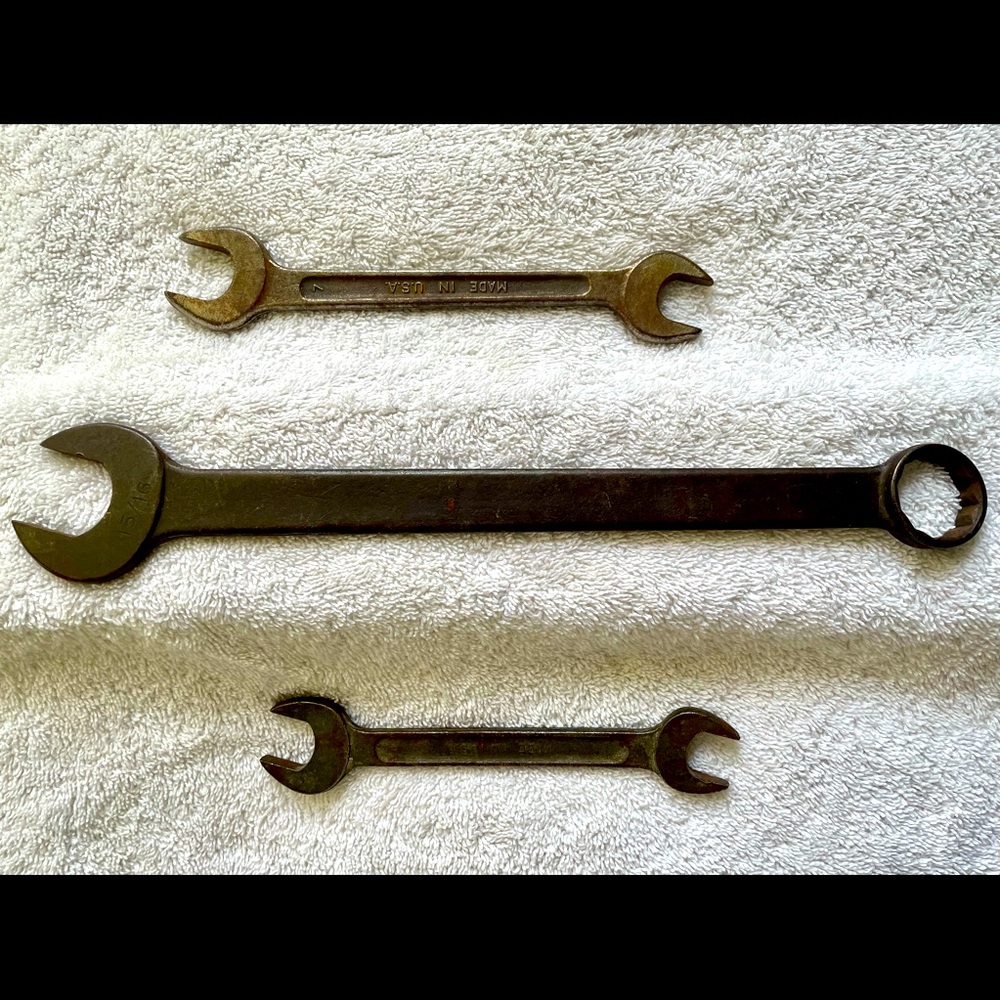 COLLECTION OF ‘3-VINTAGE WRENCHES’…